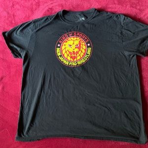 NJPW professional wrestling T-shirt size XXL
